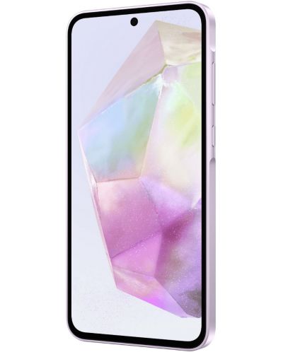 Смартфон Samsung Galaxy A35 5G, 8GB/256GB, лилав + Смарт гривна Galaxy Fit3, сива - 5