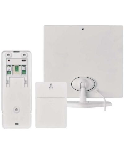 Смарт видеозвънец Emos - GoSmart, IP-09D/H4030, Solar panel, Wi-Fi, бял - 5