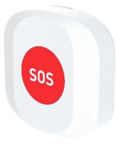 Смарт SOS бутон Woox - Button R7052, бял - 2