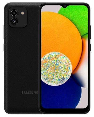 Смартфон Samsung - Galaxy A03, 6.5, 4GB/64GB, черен - 1