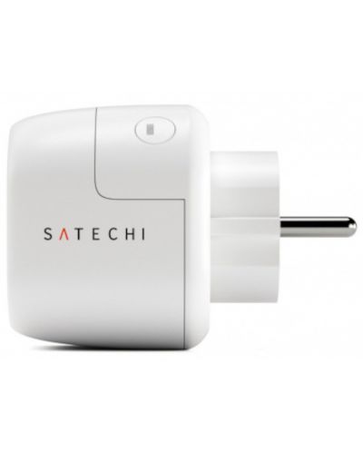 Смарт контакт Satechi - Homekit Smart Outlet EU, бял - 3