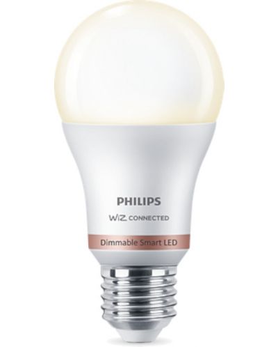 Смарт крушка Philips - Smart WiZ Led, 8W, E27, A60, dimmer - 1