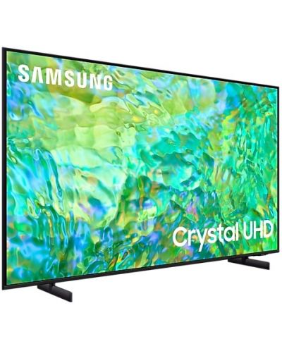 Смарт телевизор Samsung - 65CU8072, 65", LED, 4K, черен - 3
