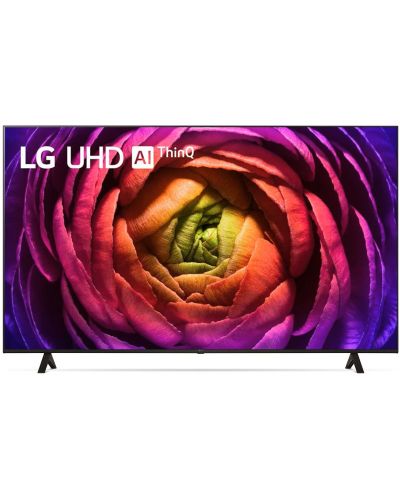 Смарт телевизор LG - 55UR74003LB, 55'', LED, 4K, черен - 1