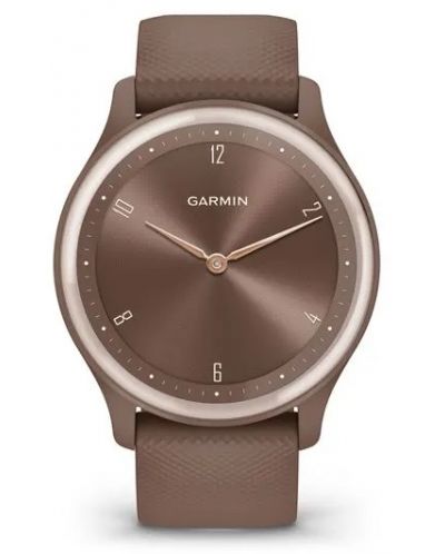 Смарт часовник Garmin - Vivomove Sport, 40mm, кафяв - 1