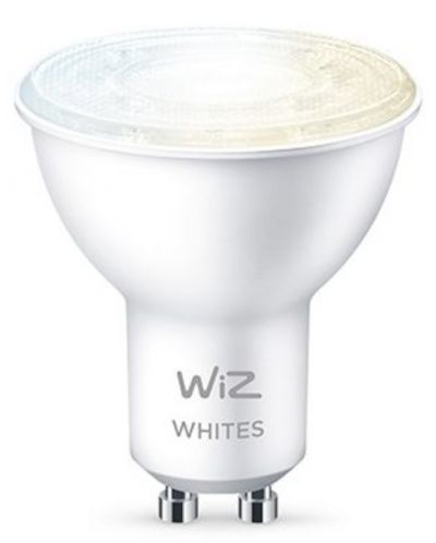 Смарт крушка WiZ - LED Whites, 4.9W, GU10, бяла - 1