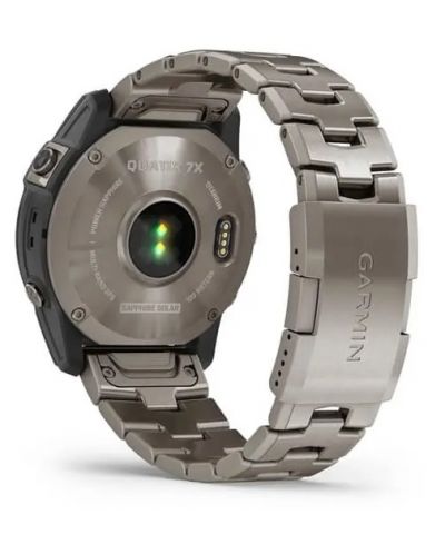 Смарт часовник Garmin - Quatix 7X Solar, 51mm, 1.4", сив - 6