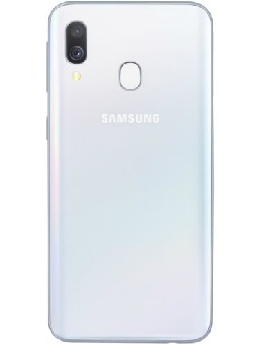 Смартфон Samsung Galaxy A40 - 5.9, 64GB, бял - 2