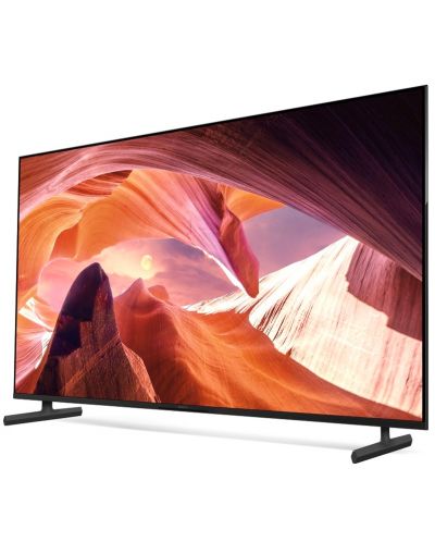 Смарт телевизор Sony - KD-65X80L, 65'', DLED, 4K, черен - 4