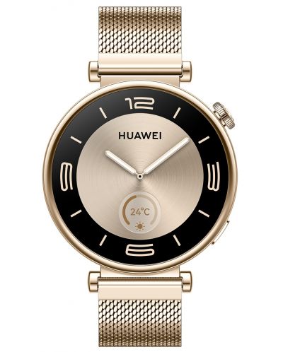 Смарт часовник Huawei - GT4 Aurora, 41mm, Milanese - 3