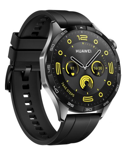 Смарт часовник Huawei - GT4 Phoinix, 46mm, Black - 2