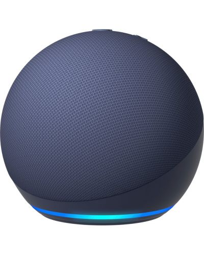Смарт колона Amazon - Echo Dot 5, синя - 1