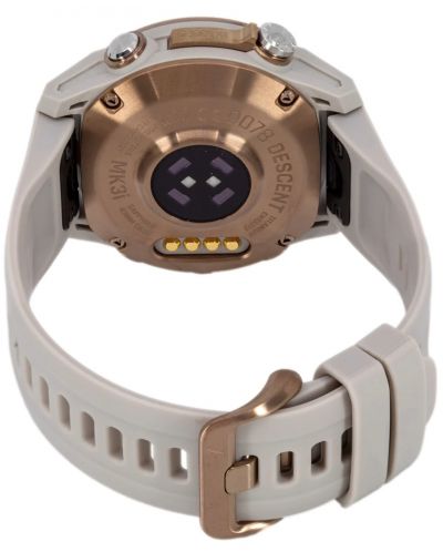 Смарт часовник Garmin - Descent MK3i, 43 mm, 1.2'', Silicone Bronze - 6