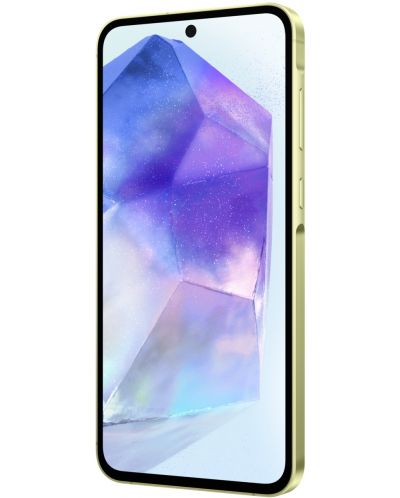 Смартфон Samsung - Galaxy А55 5G, 6.6'', 8GB/128GB, жълт - 4