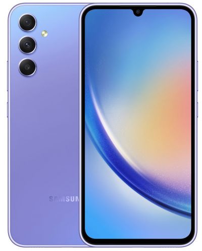 Смартфон Samsung - Galaxy A34 5G, 6.6'', 8GB/256GB, Awesome Violet - 1