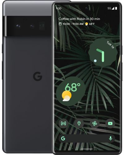 Смартфон Google - Pixel 6 Pro, 6.7'', 12/128GB, черен - 1