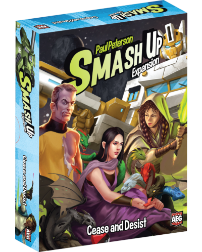 Разширение за настолна игра Smash Up: Cease and Desist - 1