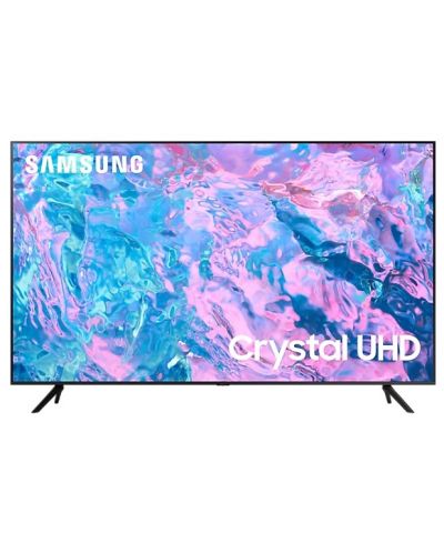 Смарт телевизор Samsung - 55CU7172, 55'', LED, 4K, черен - 1