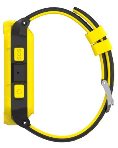 Смарт часовник Canyon - Cindy KW-41, 53mm, 1.69", жълт/черен - 6