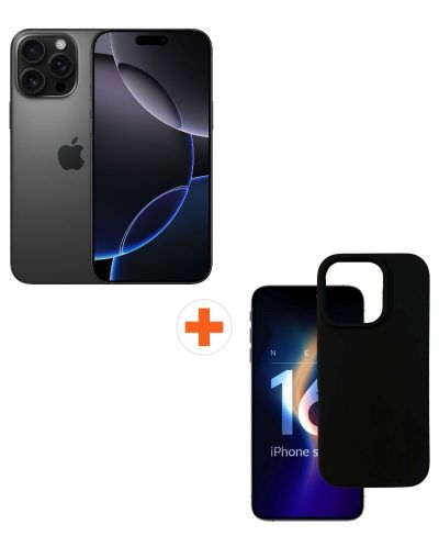 Смартфон Apple - iPhone 16 Pro Max, 6.9'', 8GB/1TB, Black Titanium