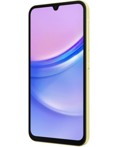Смартфон Samsung - Galaxy A15, 6.5'', 4GB/128GB, жълт - 4