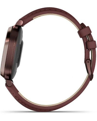 Смарт часовник Garmin - Lily 2 Classic, 25.4 mm, 0.84'', Dark Bronze - 8