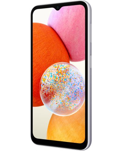 Смартфон Samsung - Galaxy A14, 6.6'', 4GB/128GB, сив - 5