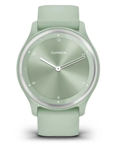 Смарт часовник Garmin - Vivomove Sport, 40mm, Agave mint Silicone - 1