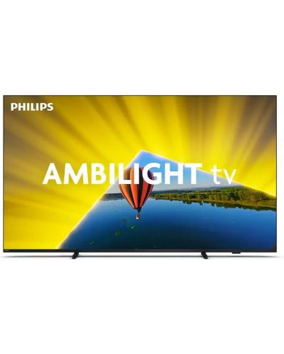 Смарт телевизор Philips - 55PUS8079/12, 55'', DLED, 4K, черен - 1