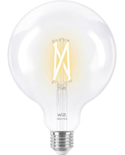 Смарт крушка WiZ - Filament, 7W LED, E27, G125, dimmer - 1