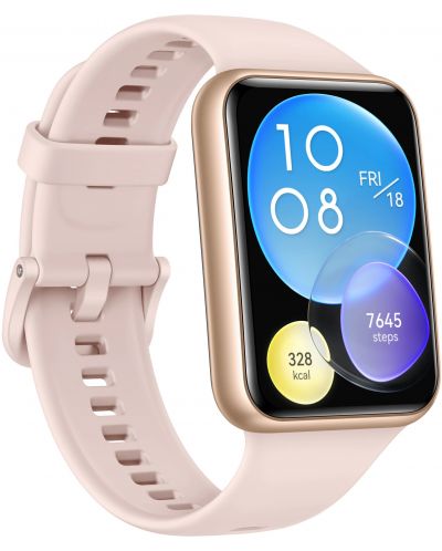 Смарт часовник Huawei - Watch Fit 2, 1.74", Sakura Pink - 2