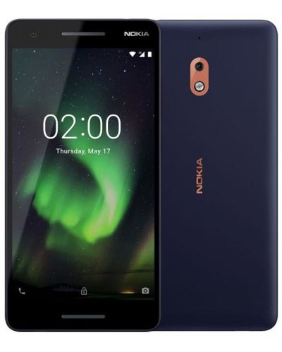 Смартфон Nokia 2.1 DS - 5.5", 8GB, blue/copper - 1