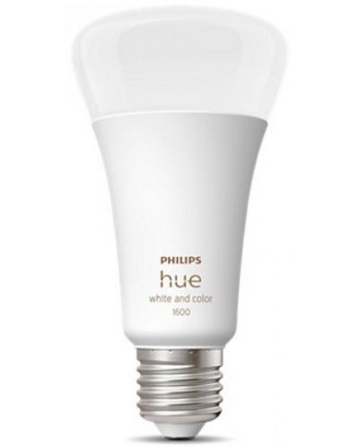 Смарт крушка Philips - Hue, 13.5W, E27, A67, dimmer - 2