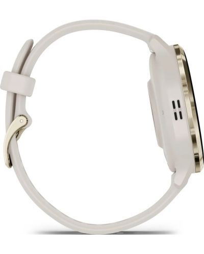 Смарт часовник Garmin - Venu 3S, 41 mm, 1.2'', Gold Ivory/Silicone - 6