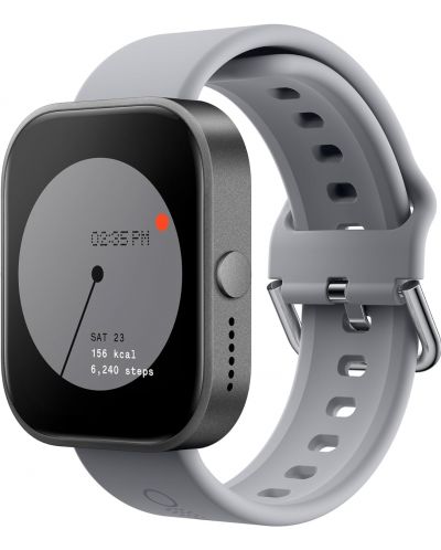 Смарт часовник CMF by Nothing - Watch Pro, 1.96'',  Dark Grey/Ash Grey - 1