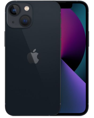 Смартфон Apple - iPhone 13 mini, 5.4'', 4GB/128GB, черен | Ozone.bg