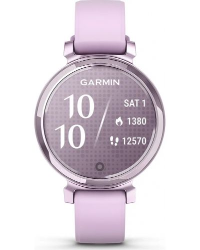 Смарт часовник Garmin - Lily 2, 25.4 mm, 0.84'', Metallic Lilac - 4
