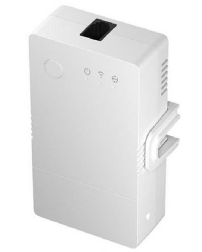 Смарт ключ Sonoff - THR320, Wi-Fi, 20A, бял - 1