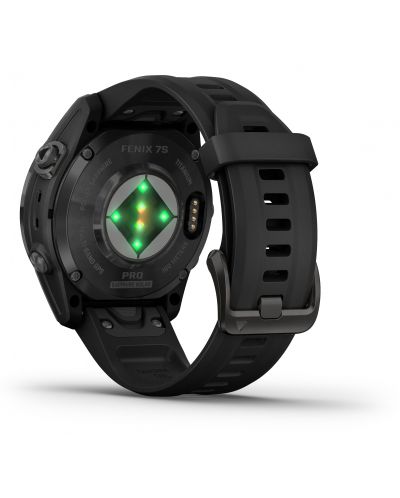 Смарт часовник Garmin - fēnix 7S Pro Sapphire Solar, 42mm, 1.2'', черен - 8
