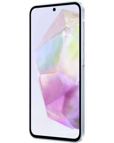 Смартфон Samsung Galaxy A35 5G, 6GB/128GB, син + Смарт гривна Galaxy Fit3, сива - 5