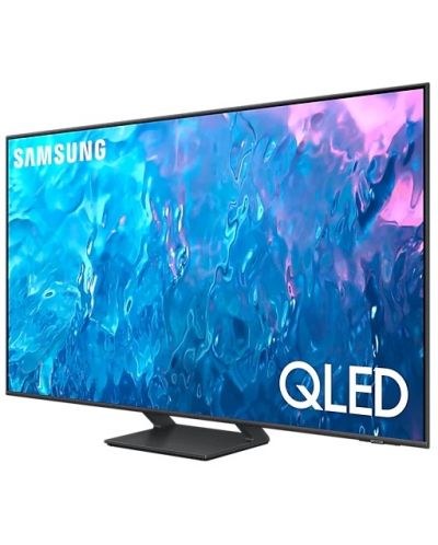 Смарт телевизор Samsung - Q70C, 55'', QLED, UHD, черен - 2