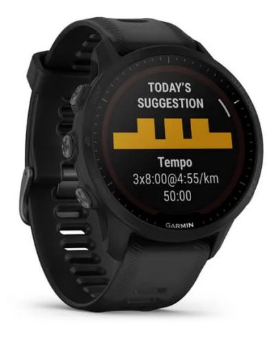 Смарт часовник Garmin - Forerunner 955 Solar, 46mm, Black - 3