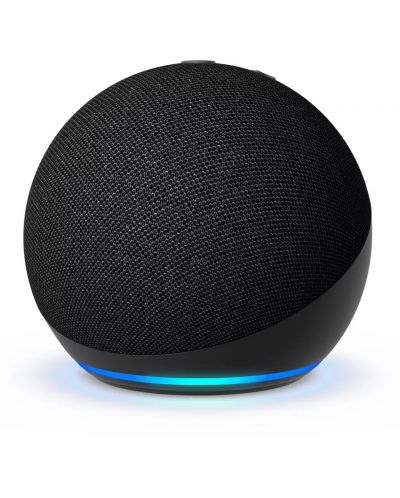 Смарт колона Amazon - Echo Dot 5 2022, черна - 1