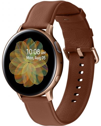 Смарт часовник Samsung - Galaxy Watch Active 2, 44mm, 1.4, златист - 2