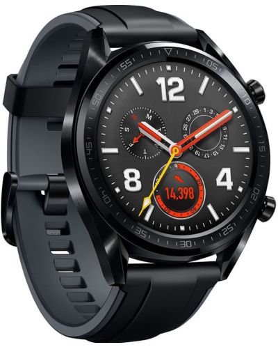 Смарт часовник Huawei - GT FTN-B19S, 1.39 черен - 2