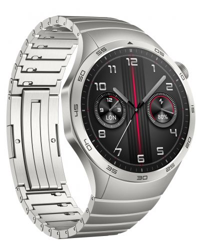 Смарт часовник Huawei - GT4 Phoinix, 46mm, Stainless - 2