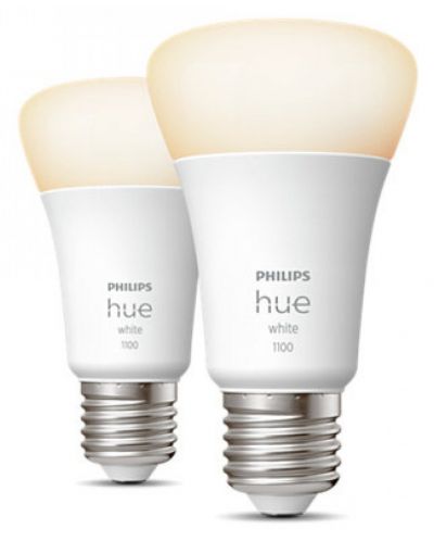 Смарт крушки Philips - Hue, 9.5W, E27, A60, 2 броя, dimmer - 2