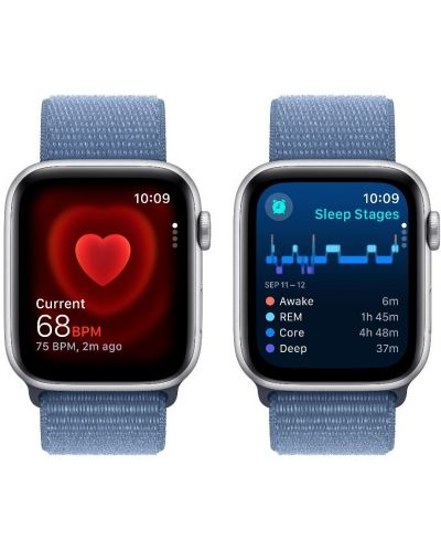 Смарт часовник Apple - Watch SE2 v2 Cellular, 44mm, Blue Loop - 5