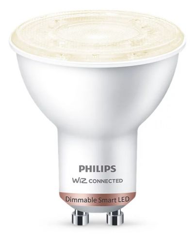 Смарт крушка Philips - PHI WFB, 4.7W, GU10, PAR16, бялa - 1