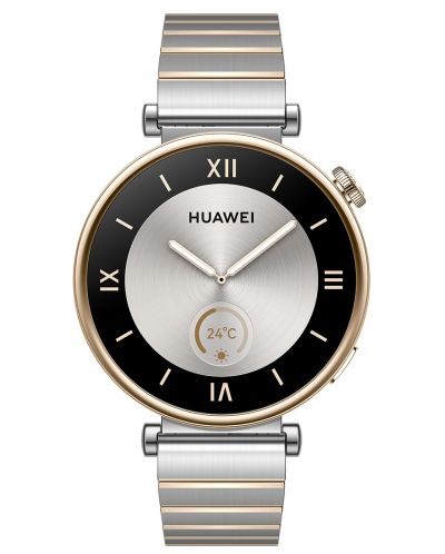Смарт часовник Huawei - GT4 Aurora, 41mm, Inter-gold Stainless - 3